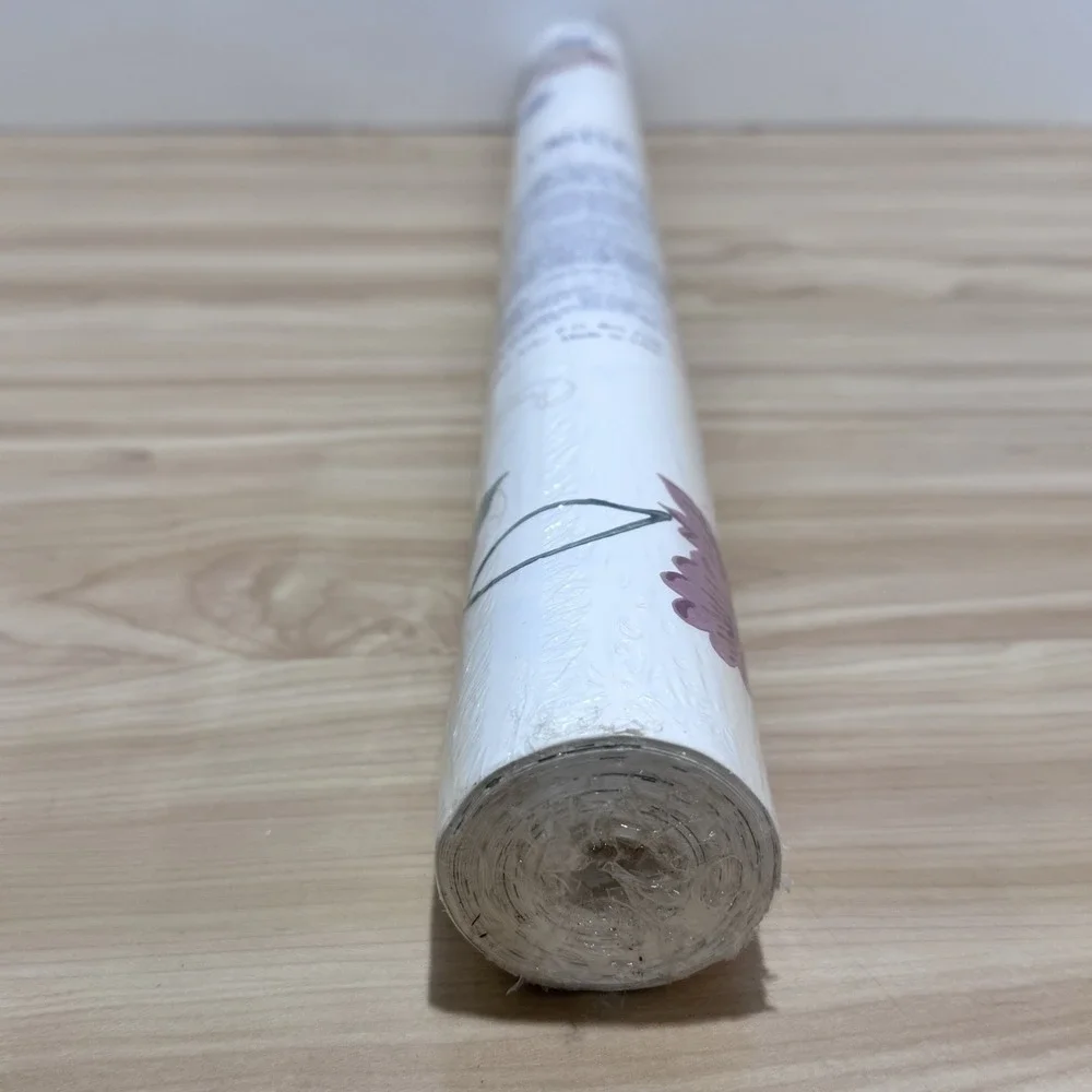 VTG York Wallcovering Wallpaper 1 Double Roll MS 4984 R31 Floral Pattern